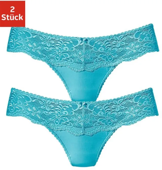 string turquoise, set van 2 2x turquoise