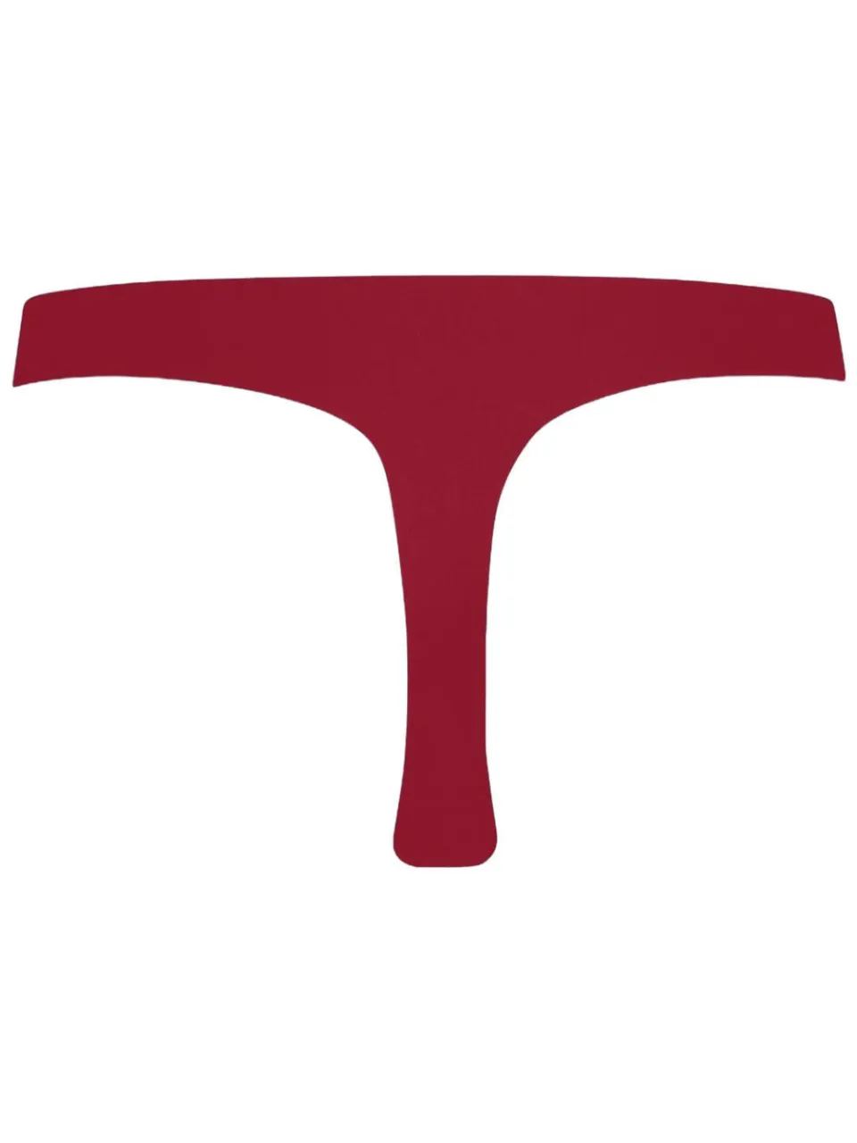 Moodies Undies licht absorberende seamless menstruatiestring rood, foto 3