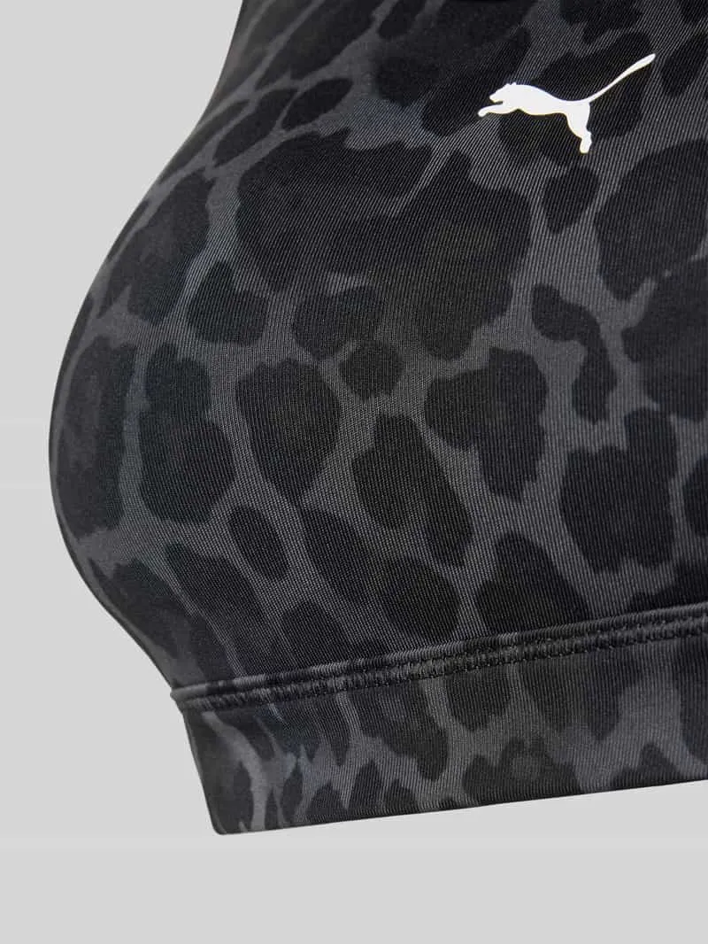 Puma bh met all-over motief model '4KEEPS Bra' zwart, foto 3
