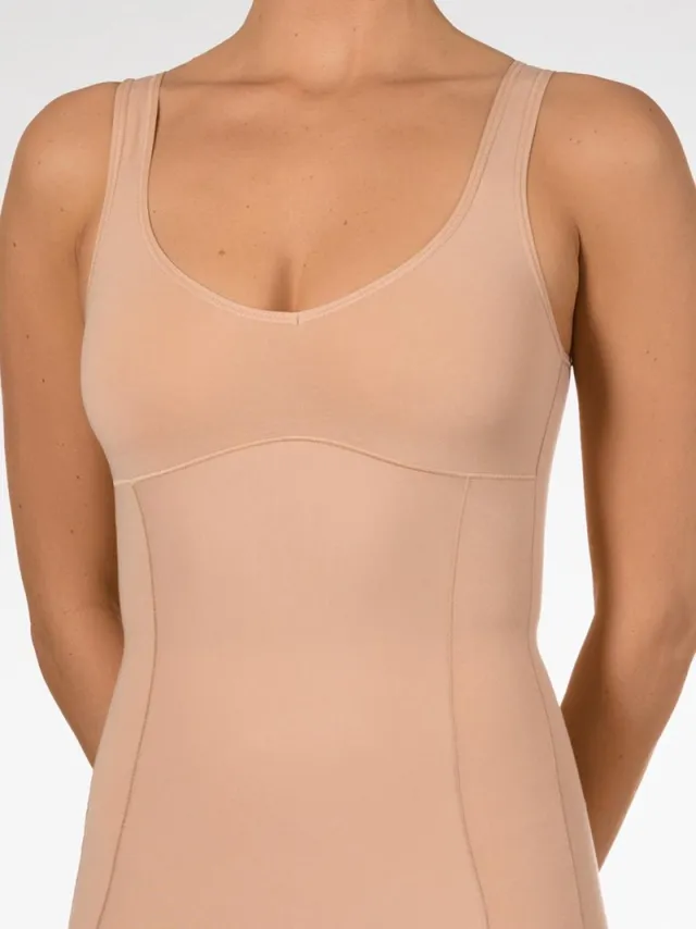 Nina von C. Nina von C corrigerend hemd - Katoen - 40 - Beige