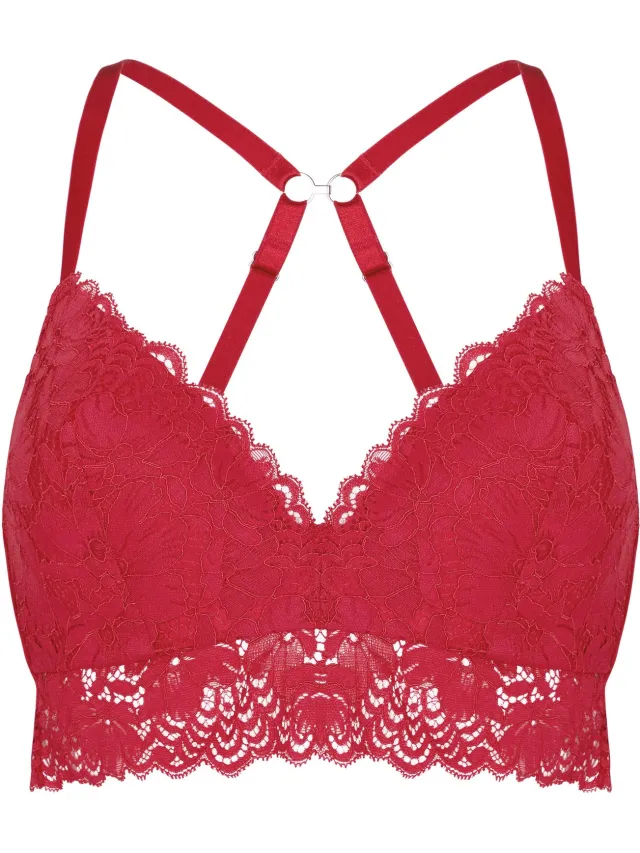 Hunkemöller Andrea Padded Non-Wired Bra Rood