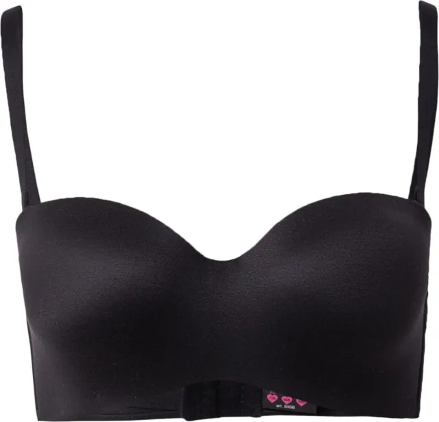MAGIC Bodyfashion Luxury Strapless Bra Dames Beha - Black - Cup