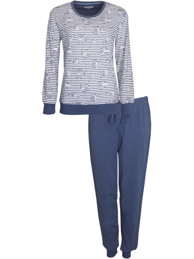 Irresistible Dames Pyjama - Katoen - Blauw