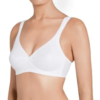 Triumph Elegant Cotton N bh wit Beige,Zwart,Wit