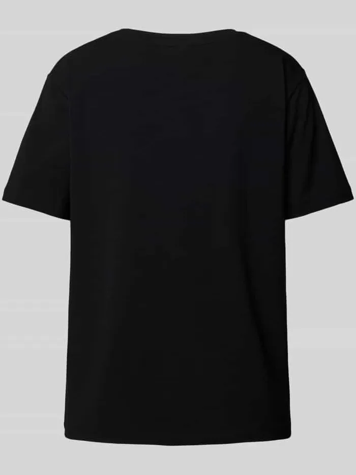 Boss T-shirt met labelprint zwart, foto 2