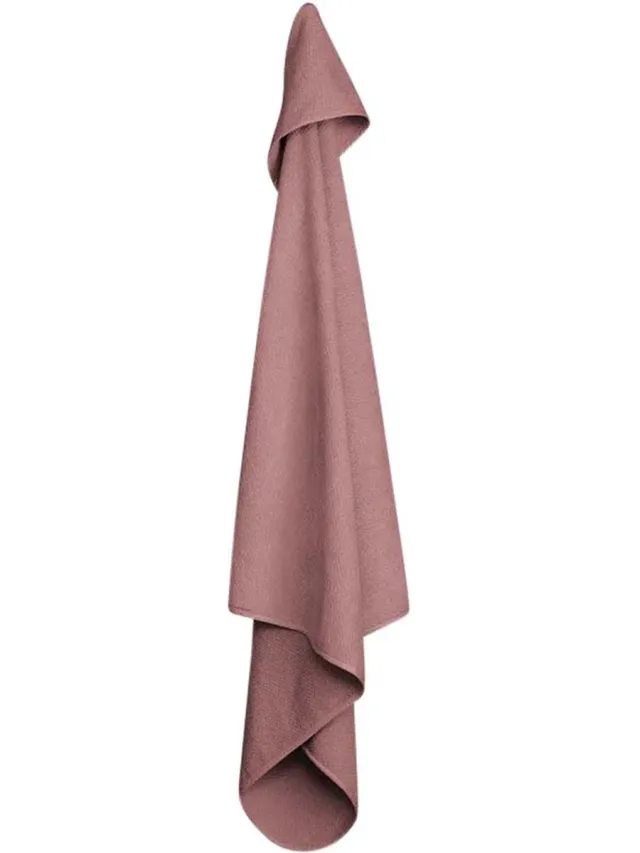 Yumeko badcape mini dots poederroze 75x75 Blush Rose