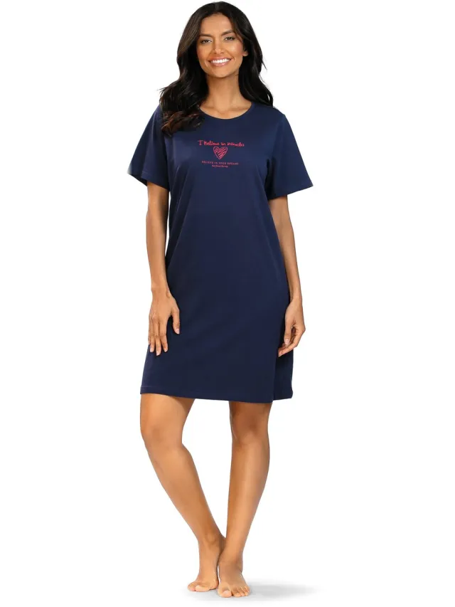 Comtessa Dames Nachthemd 'Miracles' Blauw