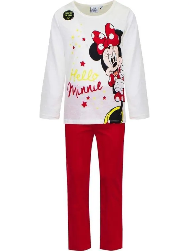 Disney Minnie Mouse - Pyjama - Wit - 8 jaar - 128cm