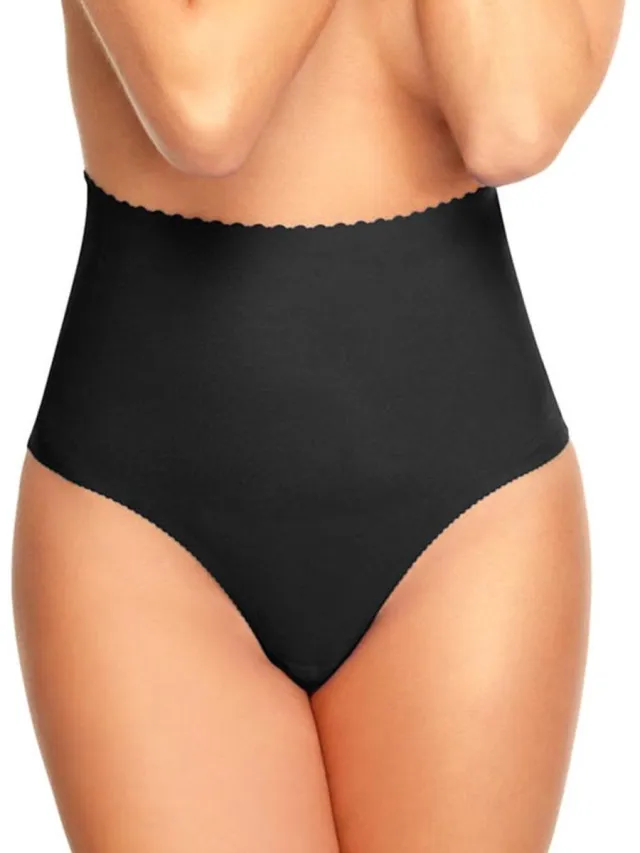 Caresse corrigerende string zwart
