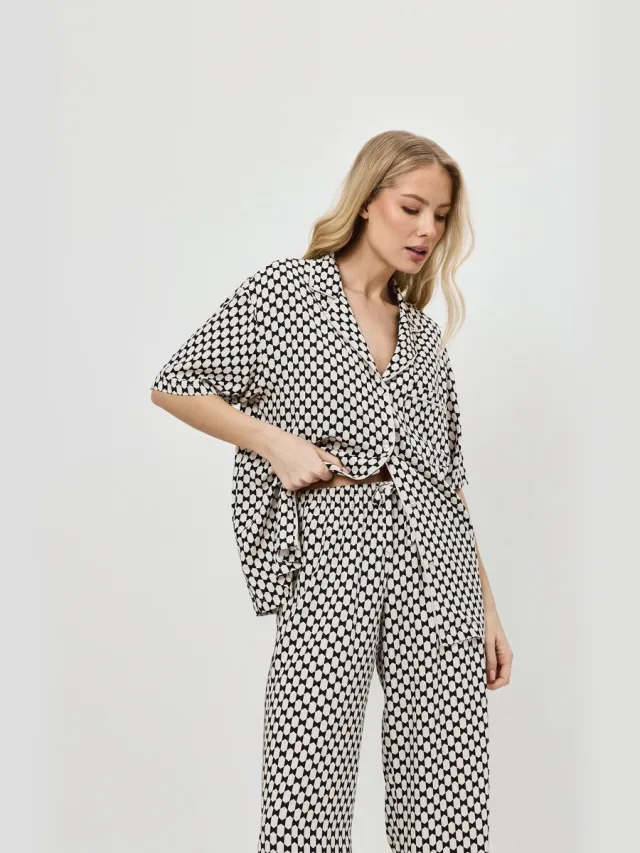 Aruelle Vesper Dames Pyjama Black Zwart