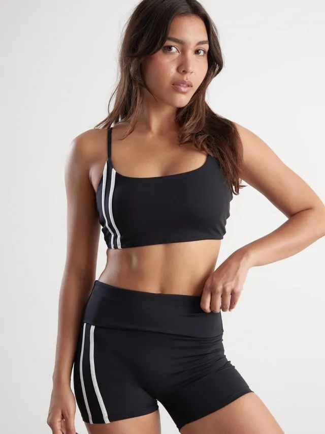 DSGN Studio Dames Dsgn Studio Sculpt Sport-bh Met Zijstreep Zwart