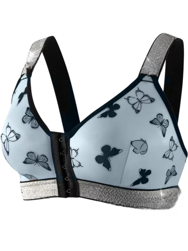 rimmo Draadloze BH Dames – Comfortabele Naadloze BH Zonder Beugel voor Dagelijks Gebruik - Blauw