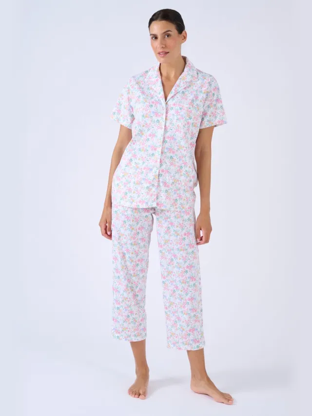 Damart 7/8e pyjama met knoopjes - Dames - Roze - 42-44 (M)