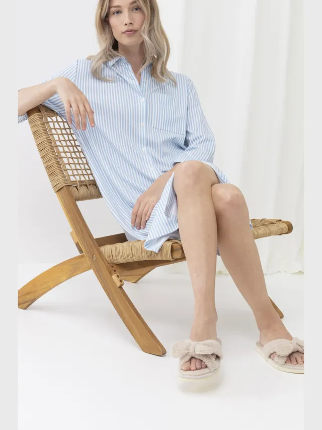 Mey Nachthemd Serie Elva Dream Blue blauw