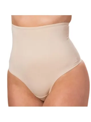 Trofé Trofe Shaping High Waist Thong Beige,Zwart