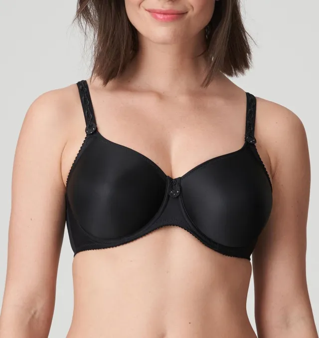 PrimaDonna Satin Beugel Bh 0161332 Zwart - maat EU 95C / FR