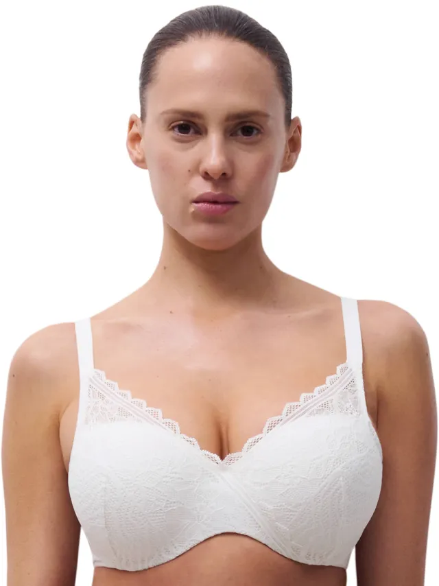 Chantelle EasyFeel Floral Touch voorgevormde beugelbh wit, foto 3