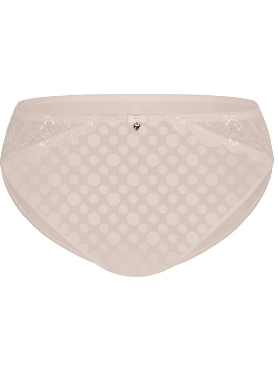 Sassa Mode slip Dot & Blossom oudroze, foto 2