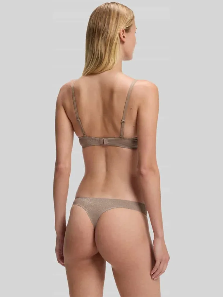 Hugo String met elastische band beige, foto 3