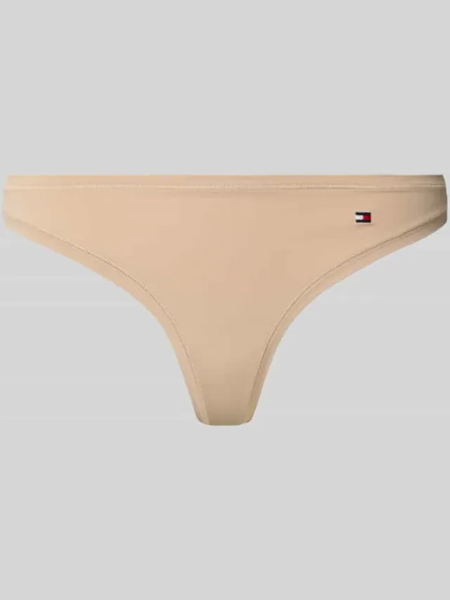 Tommy Hilfiger String met elastische band Beige