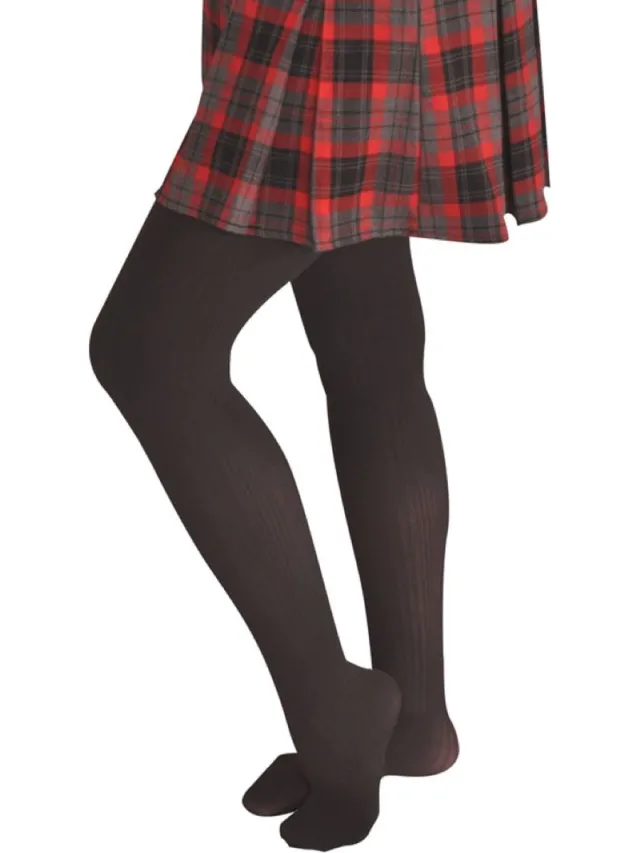 inter socks Dames maillot / panty microfibre - collant met rib structuur - Large - 5 paar - 60 DEN RIBTM109