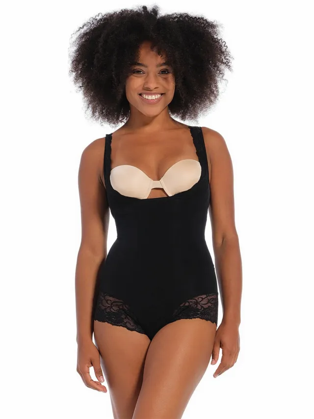 MAGIC Bodyfashion medium corrigerende body Super Control zwart
