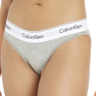Calvin Klein Modern Cotton bikini grijs Wit,Grijs