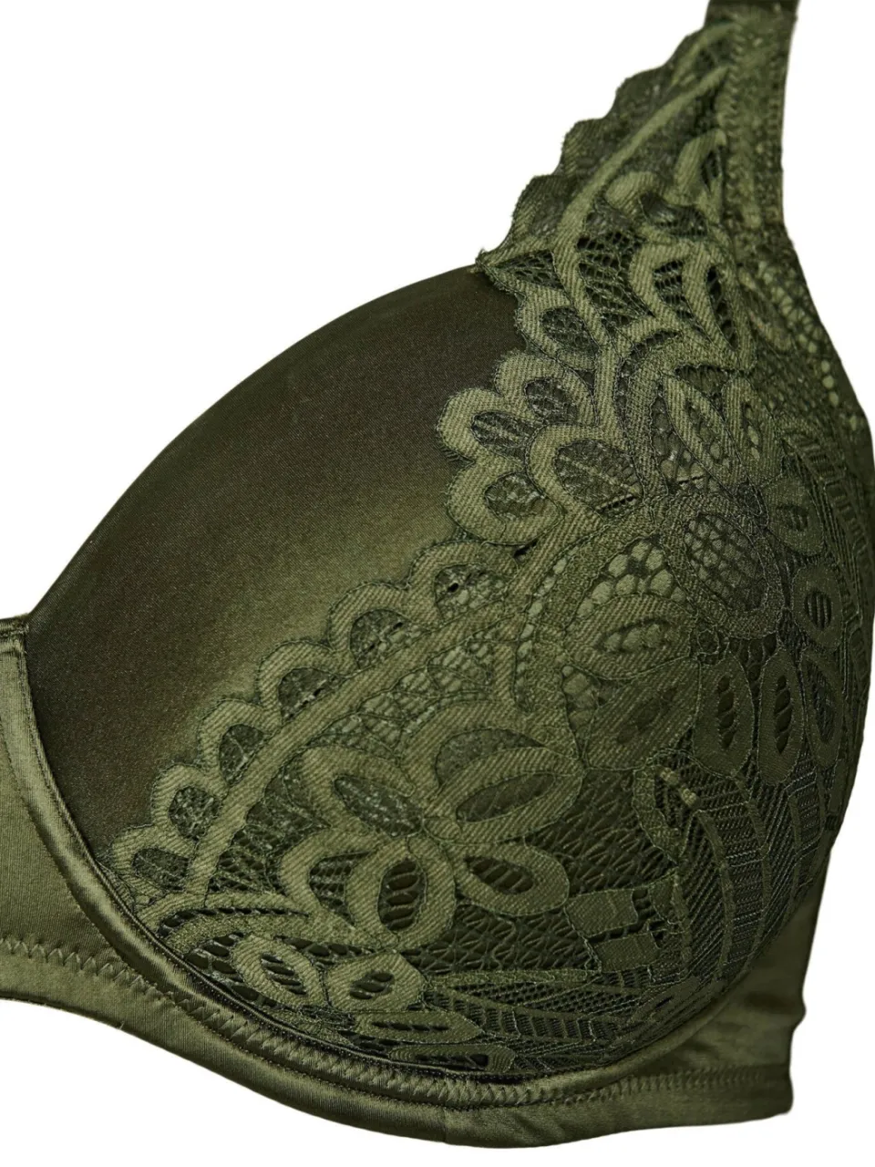 Zizzi LMERYEM voorgevormde beugel-bh groen, foto 7