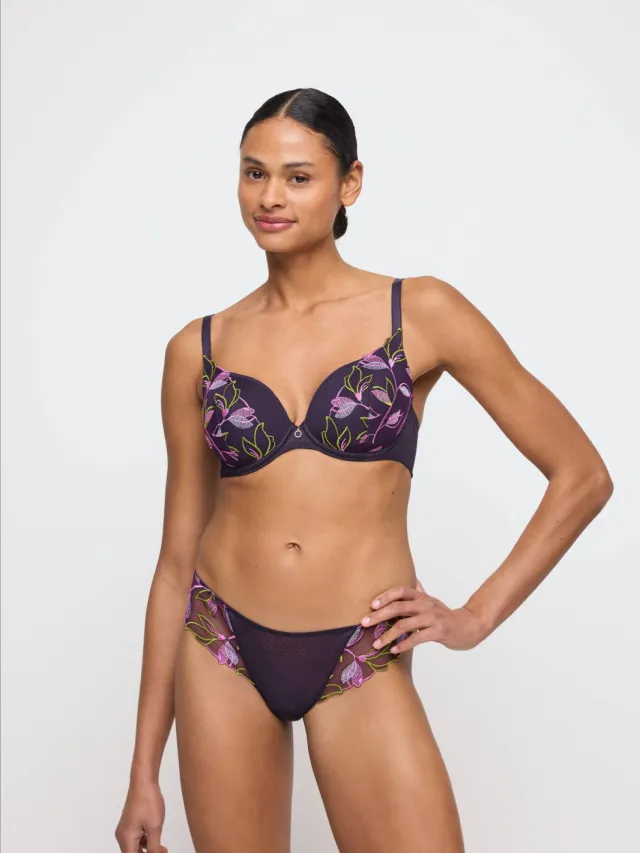 Marie Jo string Loish donkerpaars
