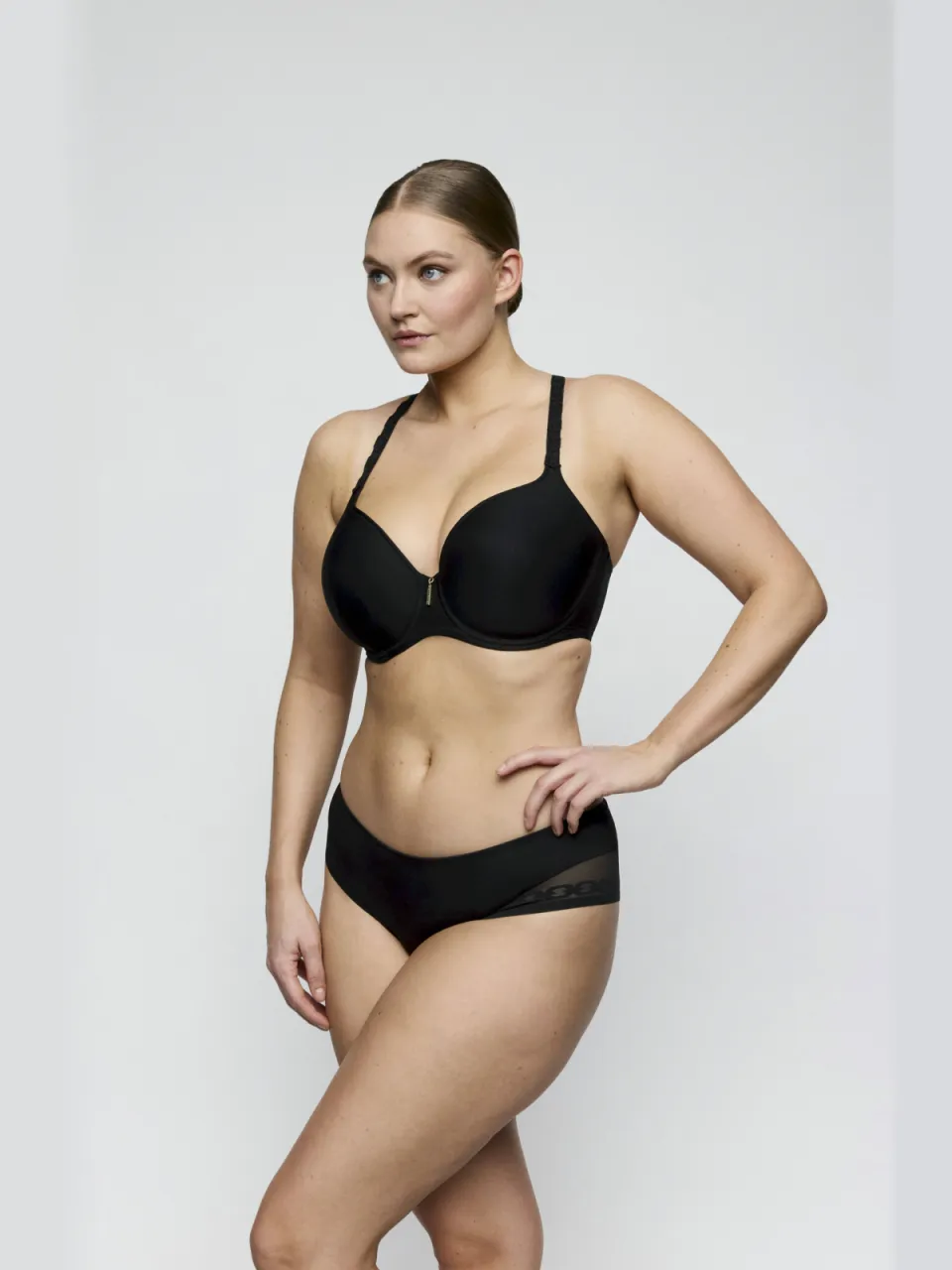 PrimaDonna Twist Twixie T-shirt-bh met beugel zwart, foto 4