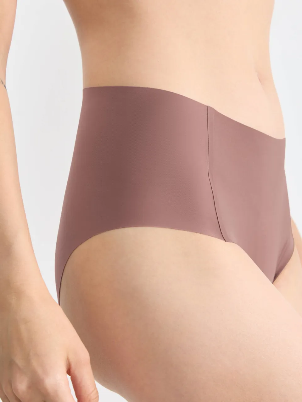 Sloggi ZERO Feel high waist slip bruin, foto 6