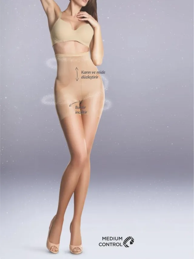 Penti Body Control Shape Wear Corrigerende Panty 15 Denier - BEIGE