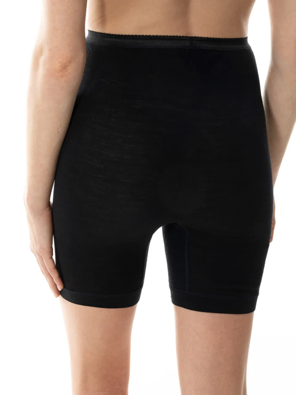 Mey Slip met normale pijp Serie Wool&Silk Zwart, foto 2