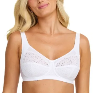 Damella Classic Soft Lace Bra wit Zwart,Wit,Beige,Roze