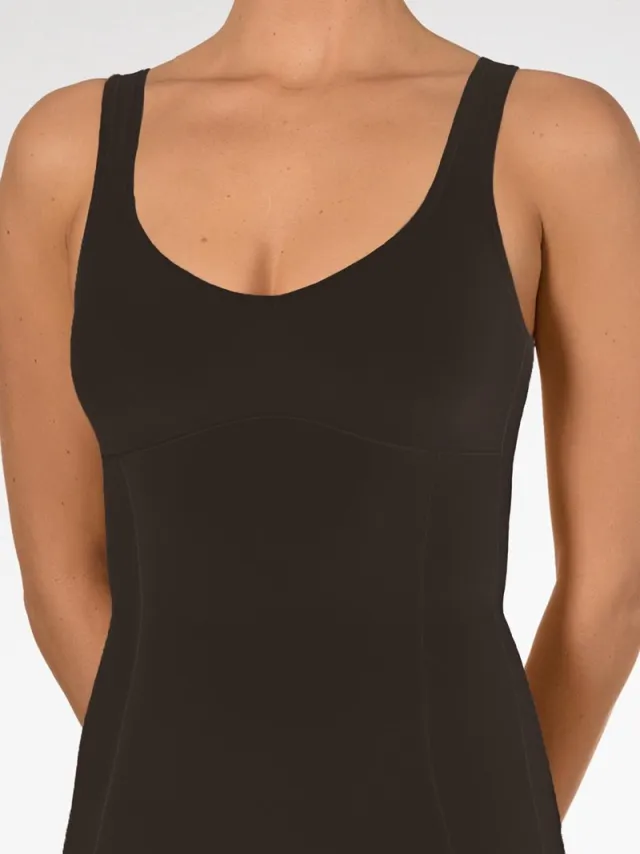 Nina von C. Nina von C Corrigerend hemd - Katoenen shapewear buik corrigerend hemd - 44 - Zwart