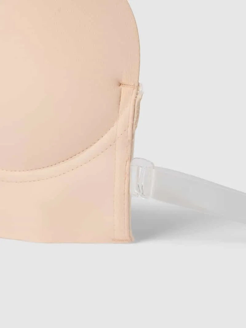 MAGIC Bodyfashion Beha met zelfklevend design, model 'Luve Bra' beige, foto 2