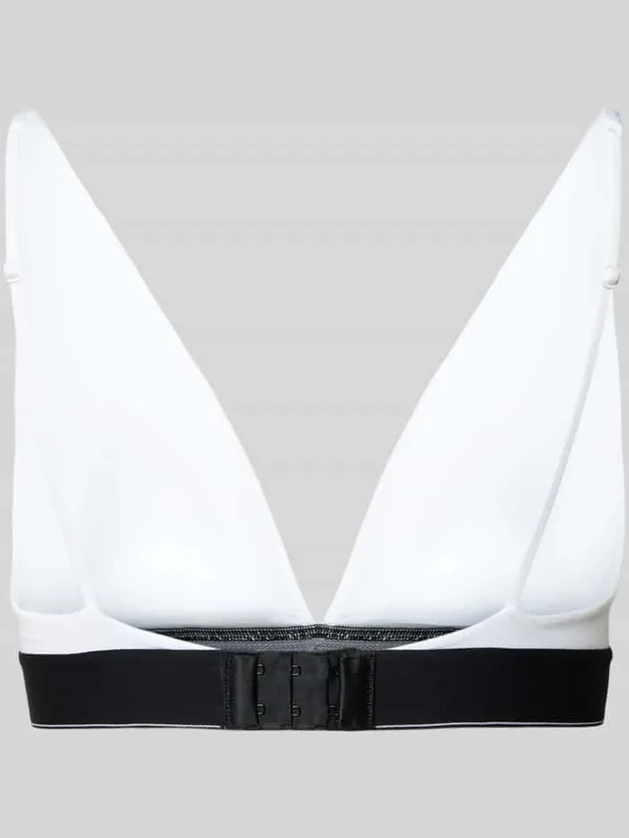 Calvin Klein slim fit bh met logo-stitching wit, foto 2