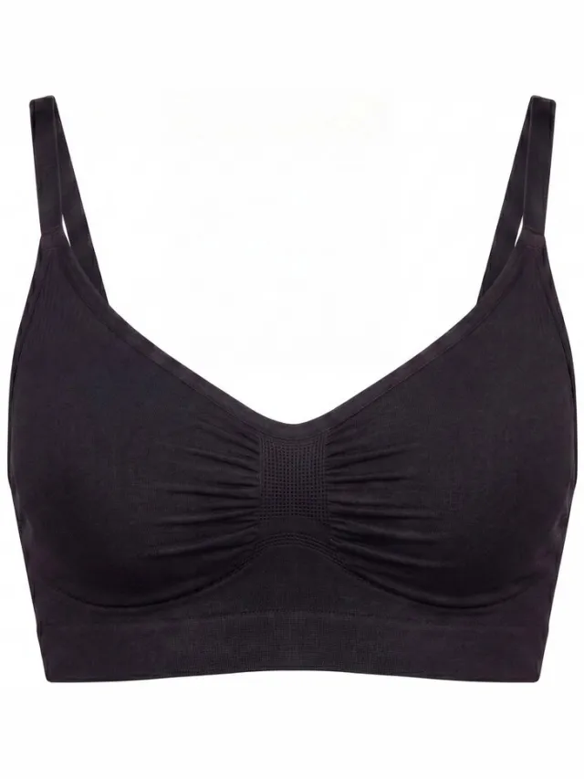 Snocks Shaping BH Dames – Spaghettibandjes – Zonder Beugel – Uitneembare Cups – Corrigerend & Comfortabel – Naadarm & Ademend – 1 Stuk schwarz