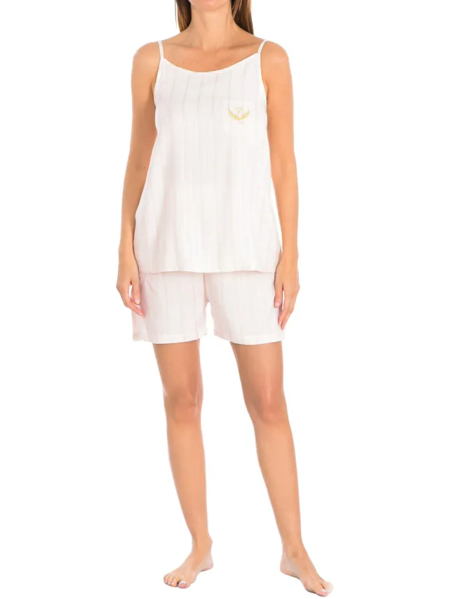 Feyza F4805 pyjama-set roze