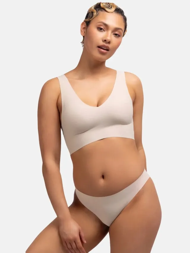 Dorina Bralette Airlite/harper - Soft BH - licht gevuld - Copy - M - Beige