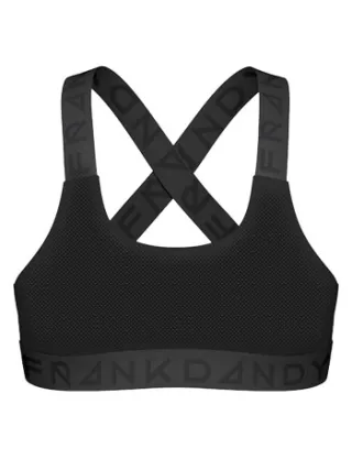 Frank Dandy Legend Mesh bralette zwart