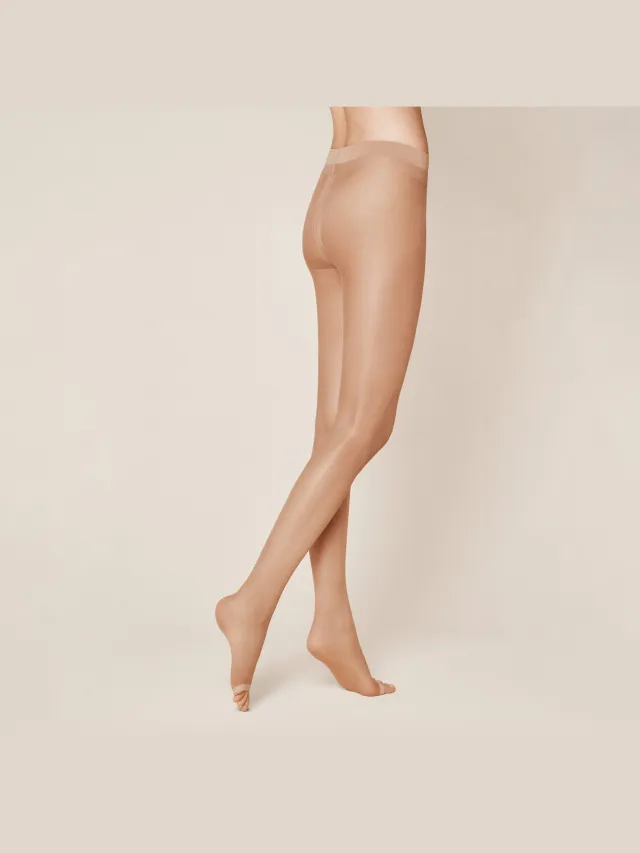Kunert Fresh Up 10 Toeless panty dames – 10 denier – teenloos – Candy Beige