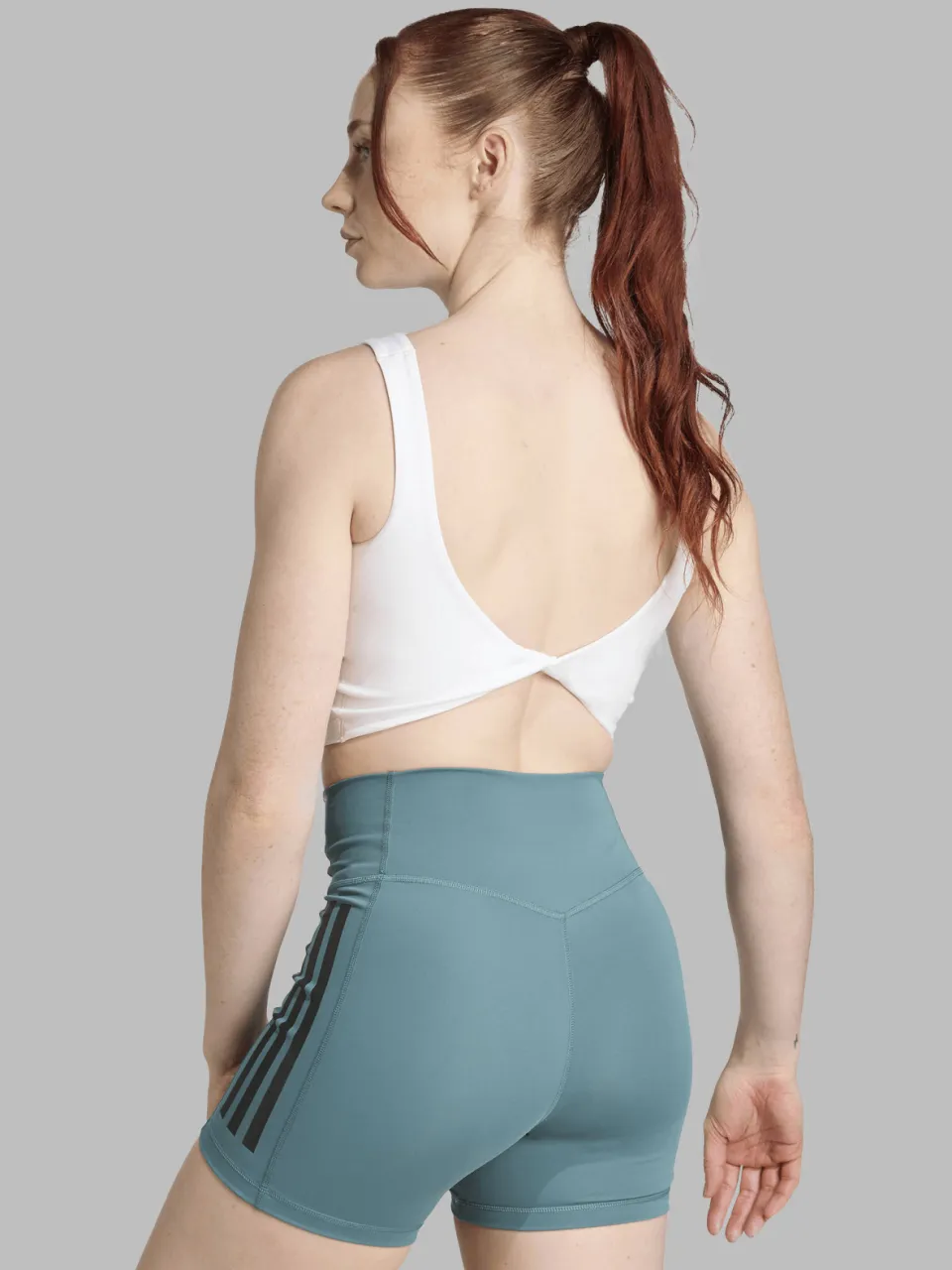 Adidas Performance sporttop light support Optimé wit, foto 6