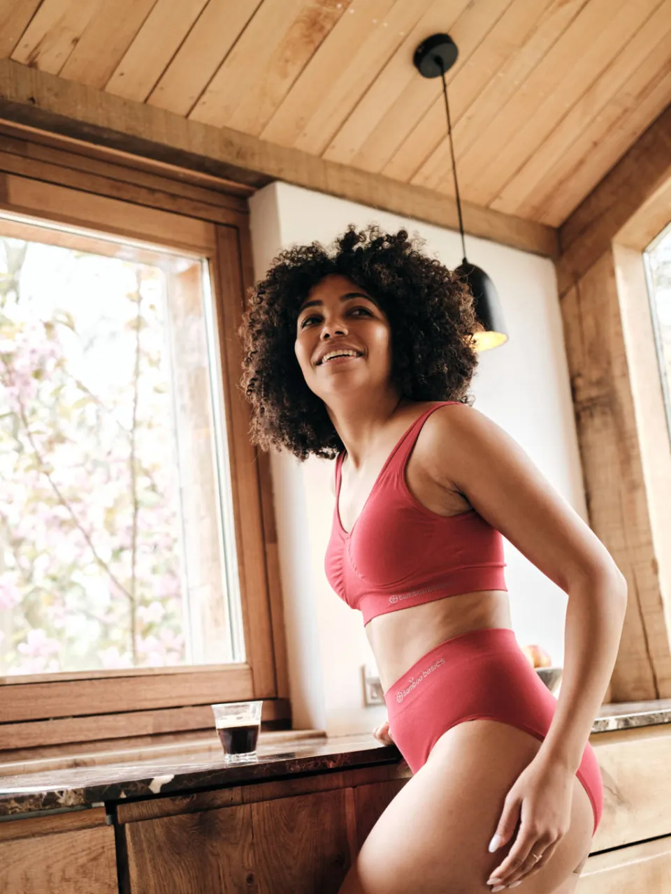 Bamboo Basics Belle slip rood, foto 4