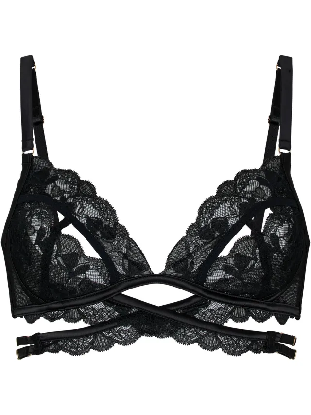 Hunkemöller Bralette Zara Zwart