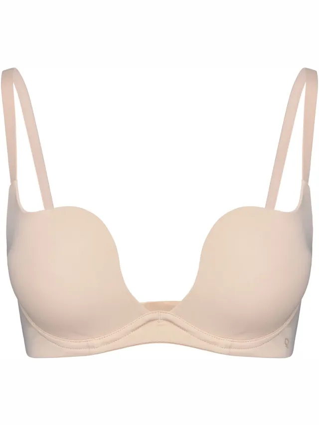 ESOTIQ Claudia Q1.02 - Push-upbeha - Plunge - Zandbeige