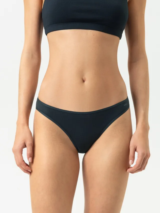 Mey Minislip Serie Cotton Pure Night Blue blauw