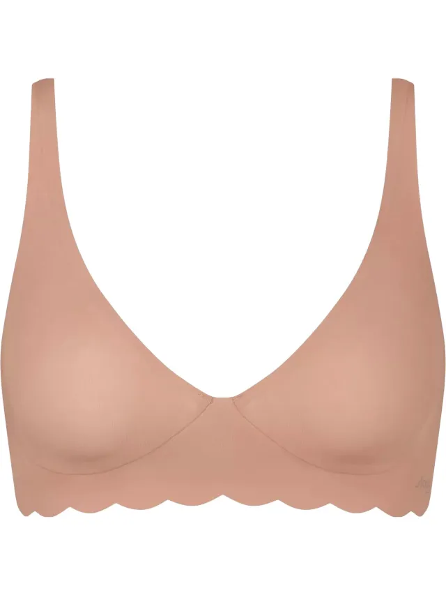 Sloggi Zero feel Soft Bra 20 - Naadloze BH - M - Beige Bruin