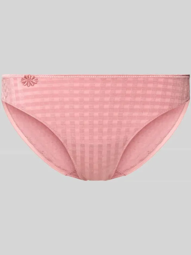Marie Jo slim fit briefs met florale garnering model 'Avero' Oudroze