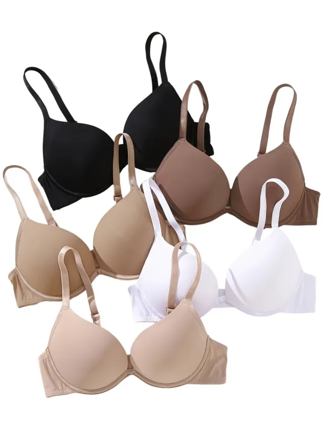 Currero BH Zonder Beugel - Strapless - Zonder Bandjes - Met Voorsluiting - Push-up Bh's - Comfort Beha - Comfortabel - Grote Sluiting - Veelkleurig - Cupmaat